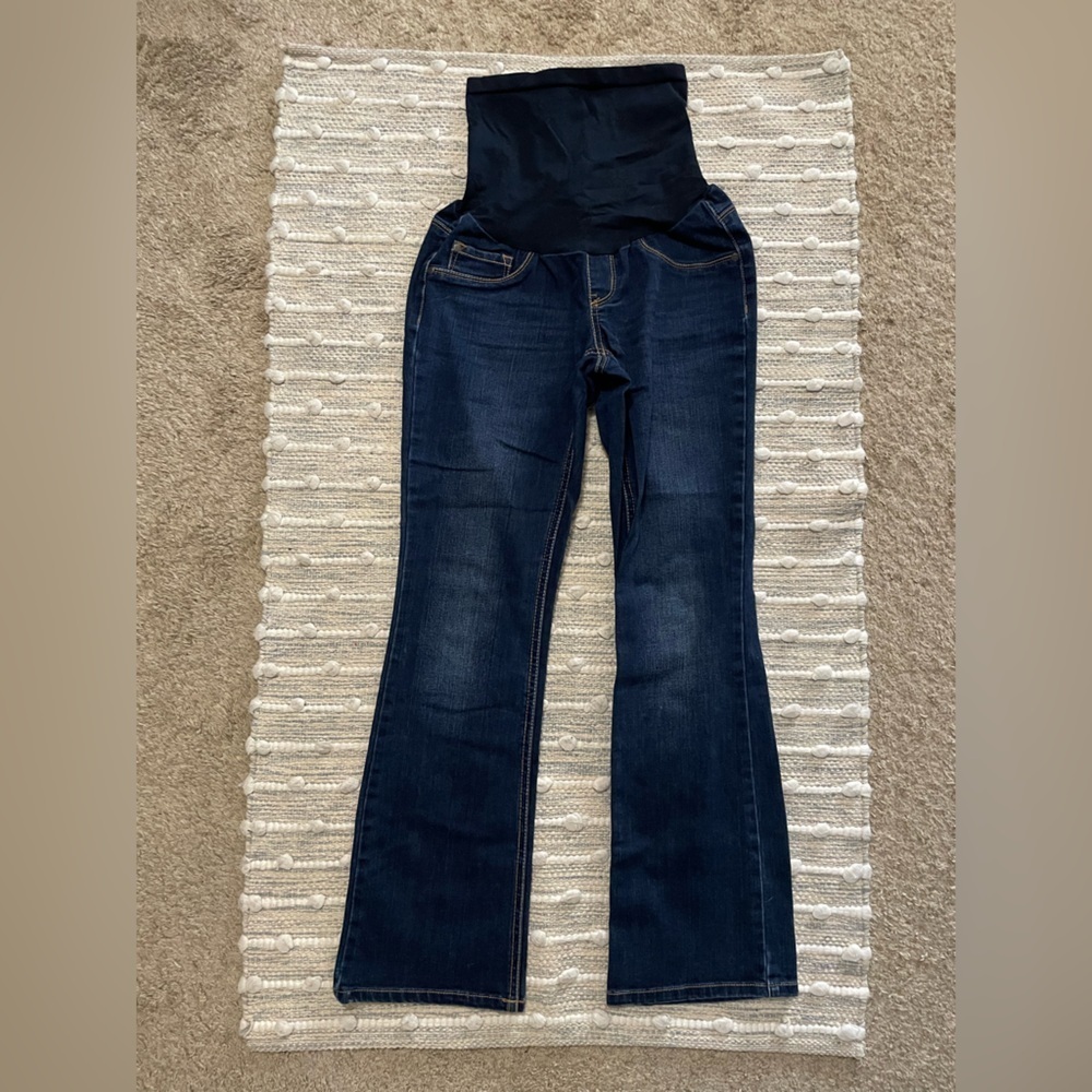 Jessica Simpson Petite Small Boot cut Maternity Jeans
